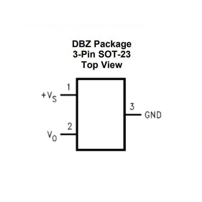 LM60BIM3 SOT-23 Smd Sıcaklık Sensörü