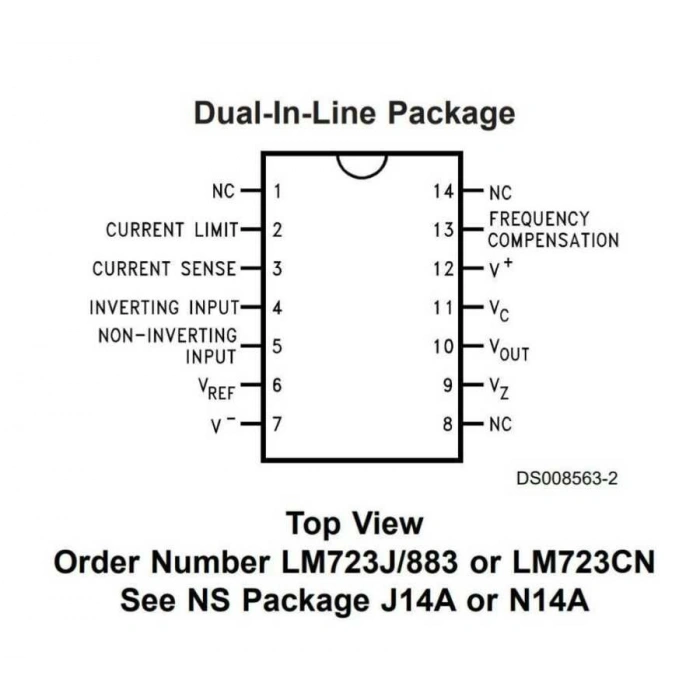 LM723 SMD SO14 Entegre