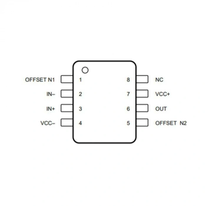LM741 SOIC-8 SMD OpAmp Entegresi - UA714