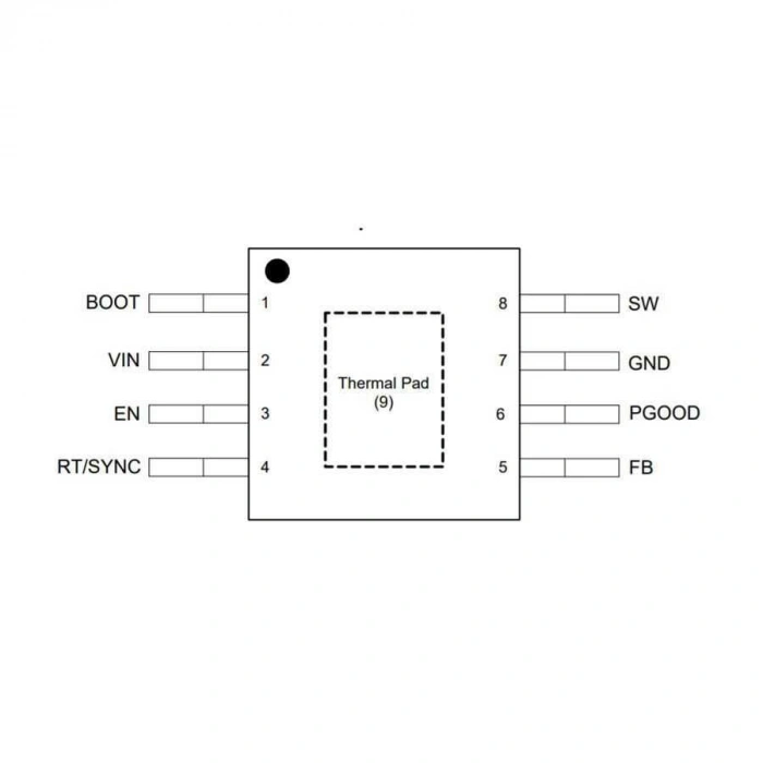 LMR16010PDDA SOIC-8 1A Voltaj Regülatör Entegresi