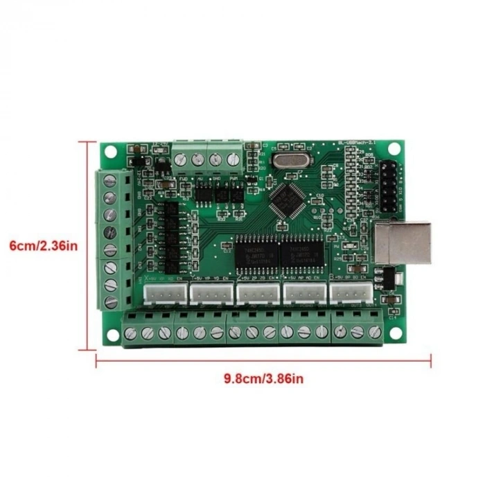 MACH3 5-Eksen 100KHz USB CNC Kontrol Kartı V2.1