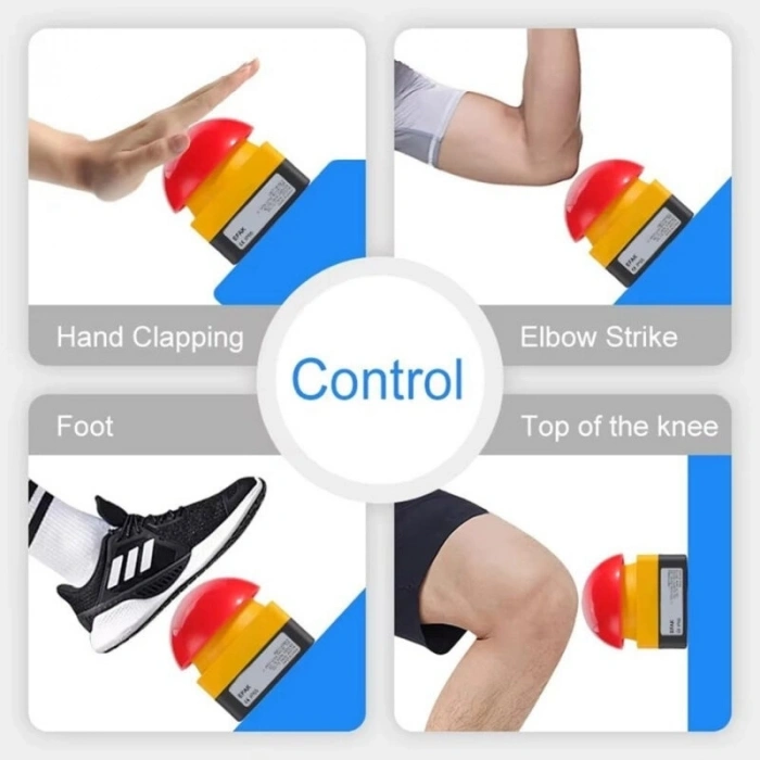 Mantar Başlı Acil Stop Butonu 1NO+1NC - Yaylı Auto Reset