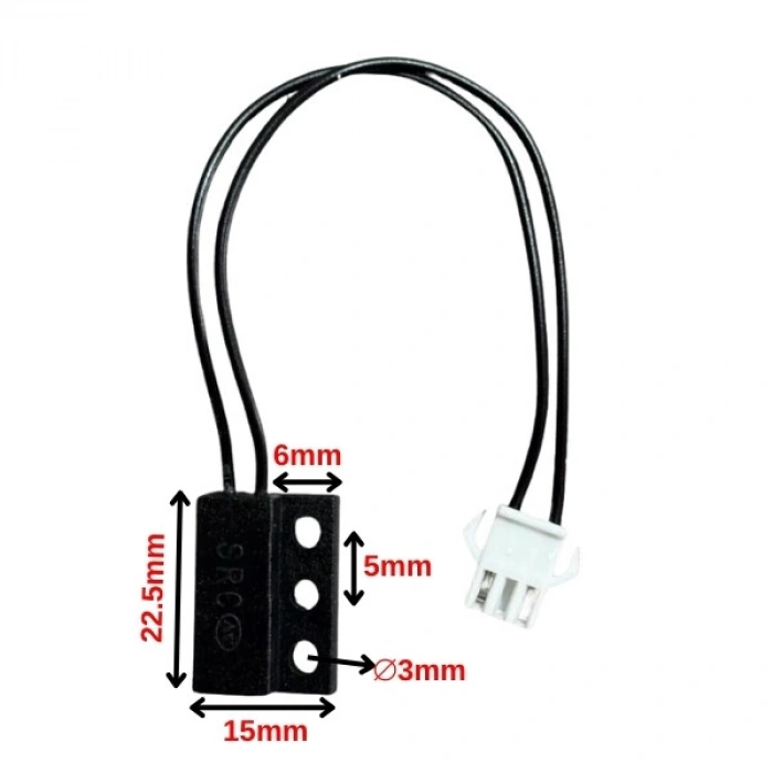 Manyetik Yakınlık Sensörü NO - Reed Switch