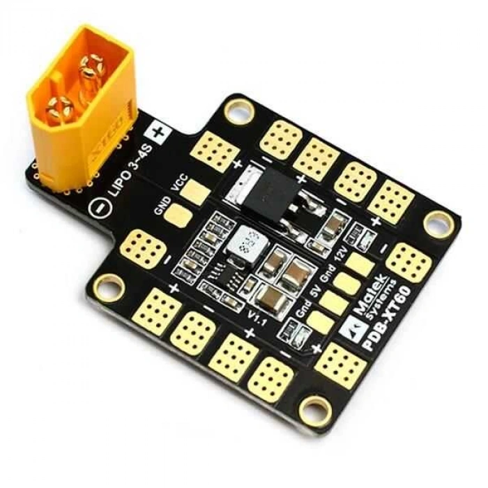 Matek PDB-XT60 w/ BEC 5V & 12V ESC Güç Dağıtım