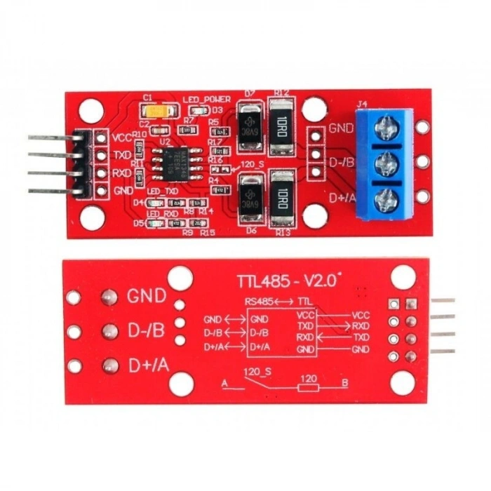 MAX13487 TTL - RS485 Dönüştürücü Modül V2.0