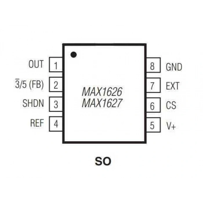MAX1626ESA SOIC-8 SMD Entegre