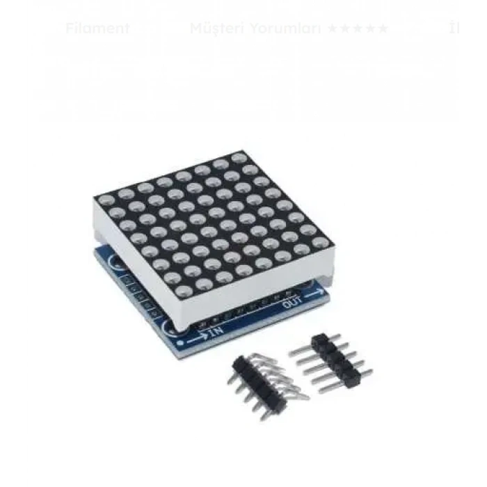 MAX7219 Arduino 8x8 Dot Matrix Modülü