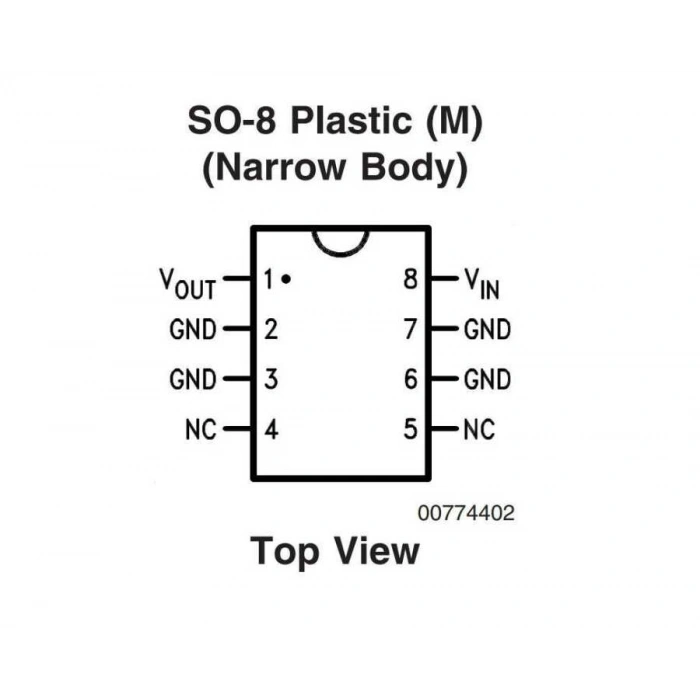 MC78L12ACDR2G SMD Voltaj Regülatörü - SOIC8