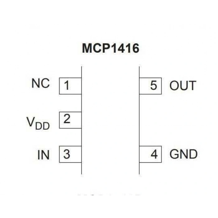 MCP1416T-E/OT SOT-23-5 SMD Güç Entegresi
