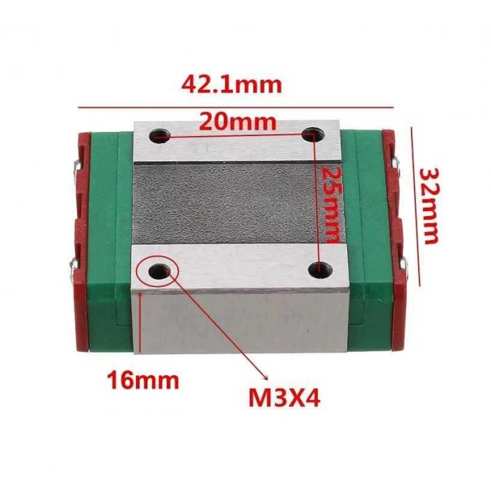 MGN15C Bilyalı Rulman Blok - MGN15C Araba
