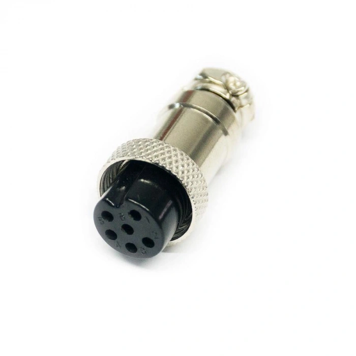 Mike Konnektör 16mm 6 Pin - Dişi