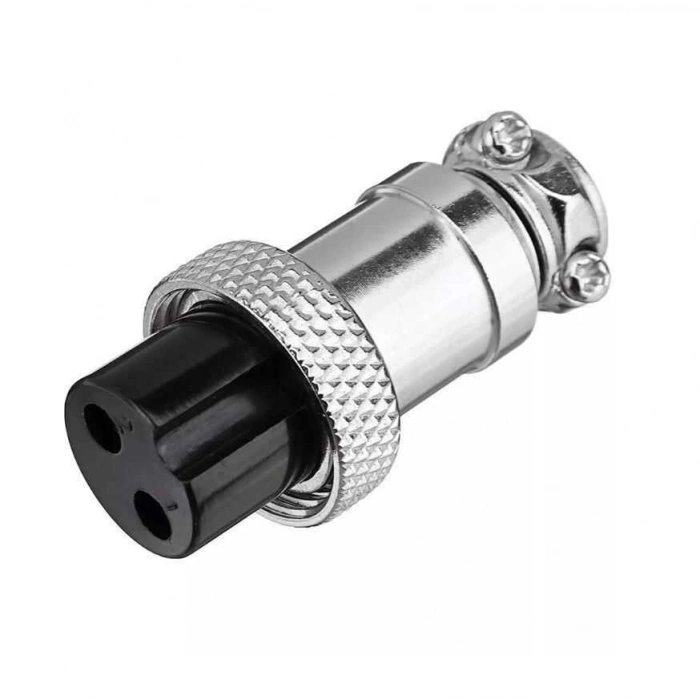 Mike Konnektör 2-Pin 16mm - Dişi
