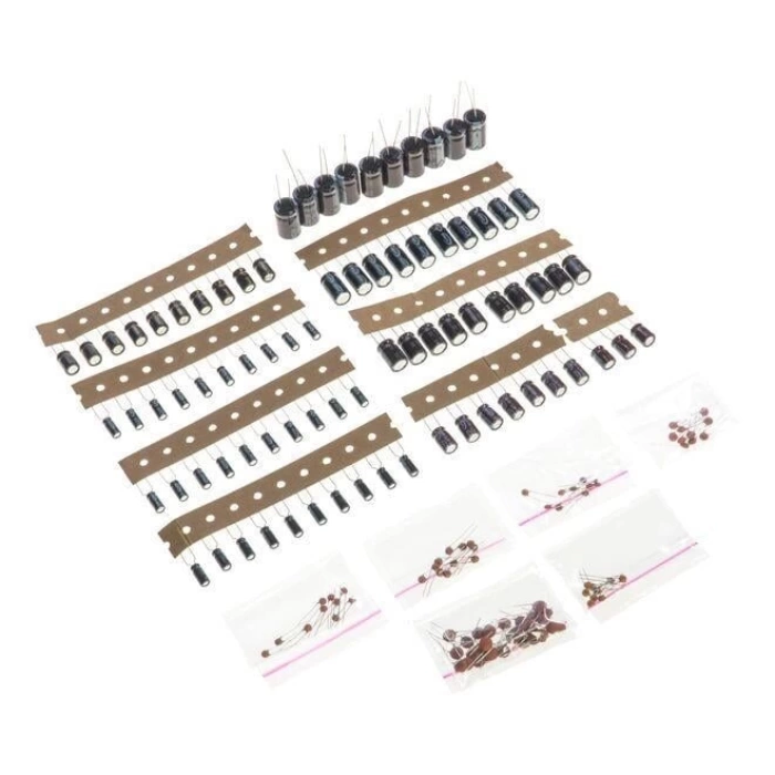 Mini Kondansatör Seti - 35 Parça Poşetli
