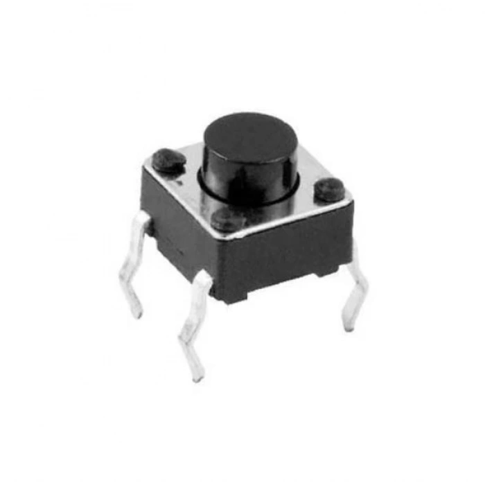 Mini Tact Switch Buton 6x6x10mm - 4 Pin
