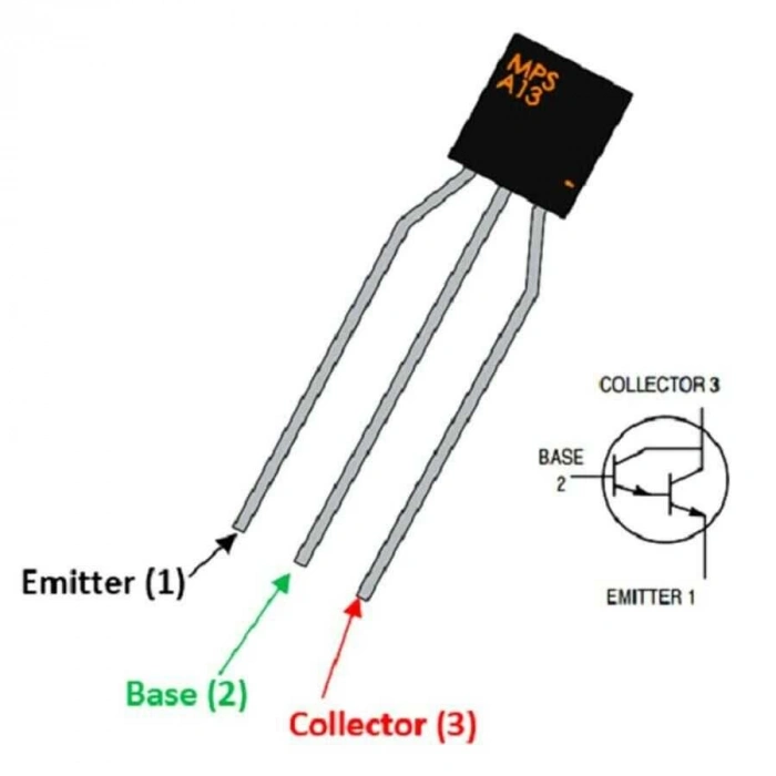 MPSA44 TO92 NPN Transistör