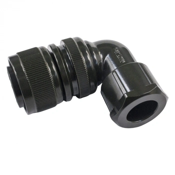 MS-3108A 4-Pin 18-10S Dirsek Tip Su Geçirmez Konnektör