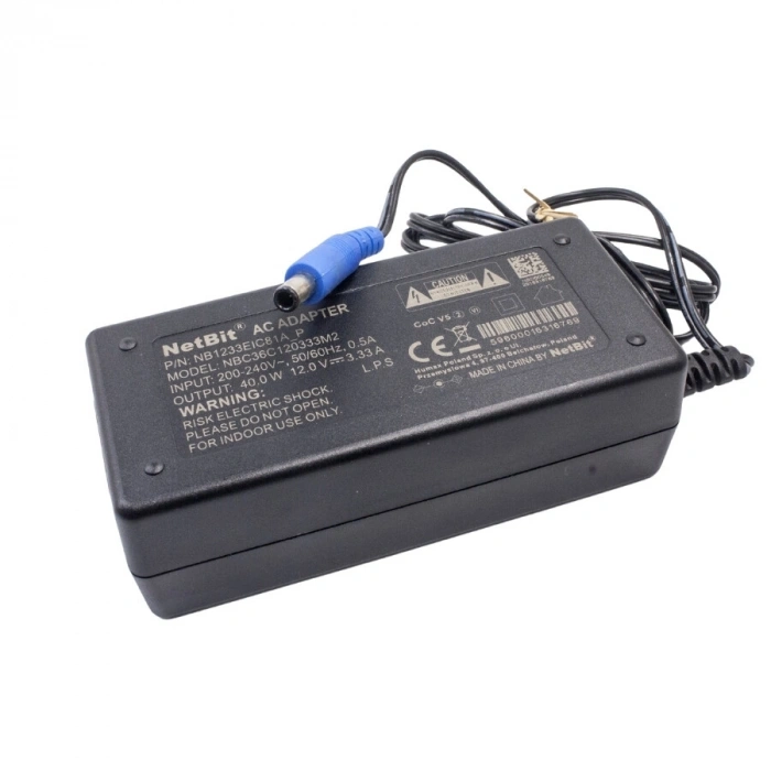 NetBit 12V 3.33A 40W Adaptör