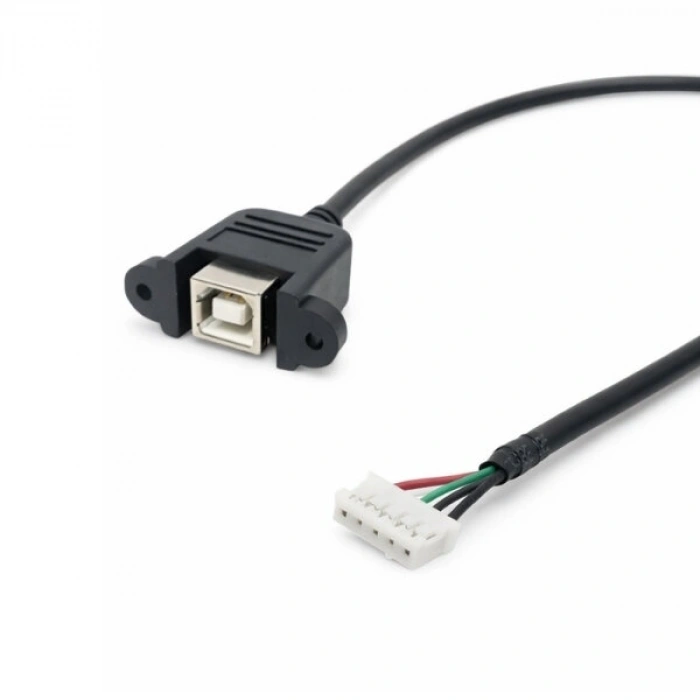 Panel Tipi USB-B Erkek - MX 1.25 5-Pin Dişi Anakart Kablosu