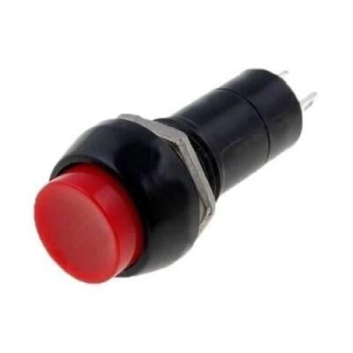 PBS-11A 12mm Anahtarlı Push Buton