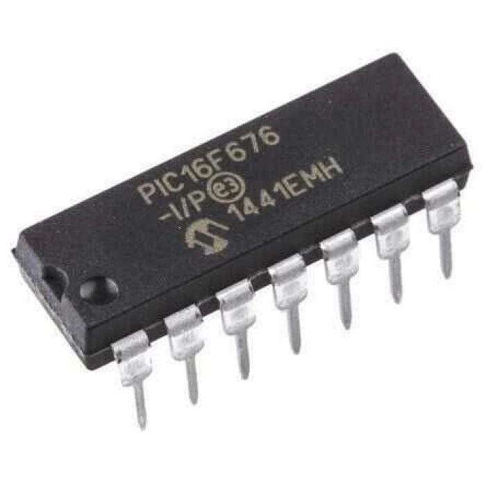 PIC16F676 DIP14 8-Bit 20MHz Mikrodenetleyici