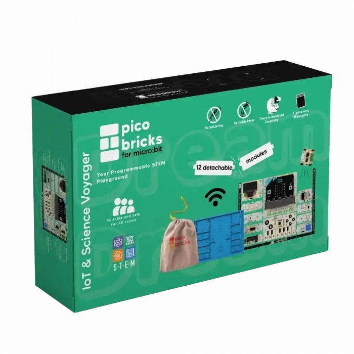 PicoBricks Micro:Bit IoT & Science Voyager Kit