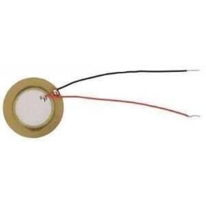 Piezo Disk - Kablolu - 15 mm Çap