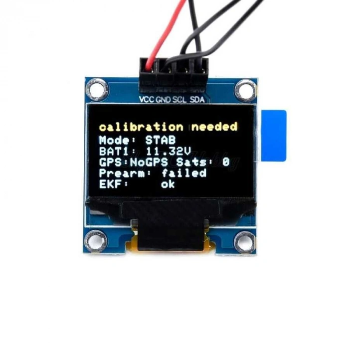 Pixhawk Uyumlu Oled Ekran 0.96 I2C 128x64