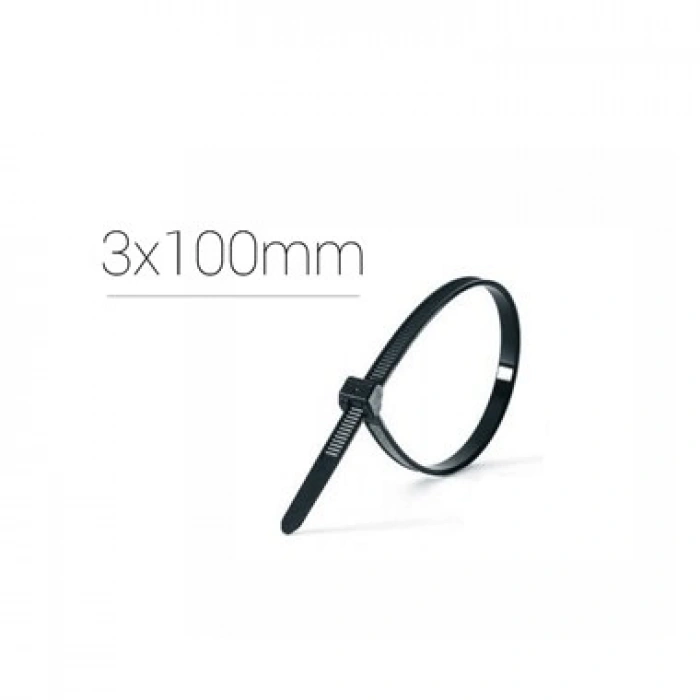 Plastik Kelepçe 3x100mm 100 Adet