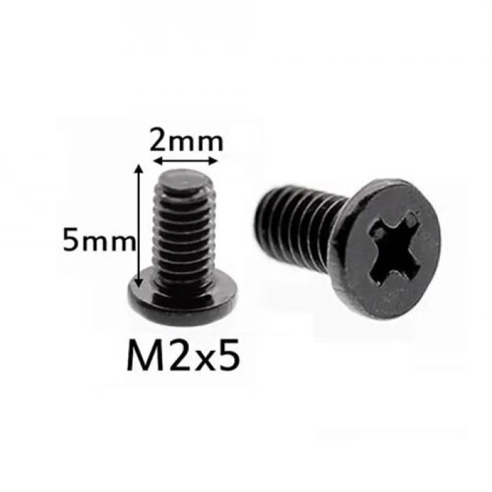 PM2 5mm Yıldız Baş Vida - 10 Adet