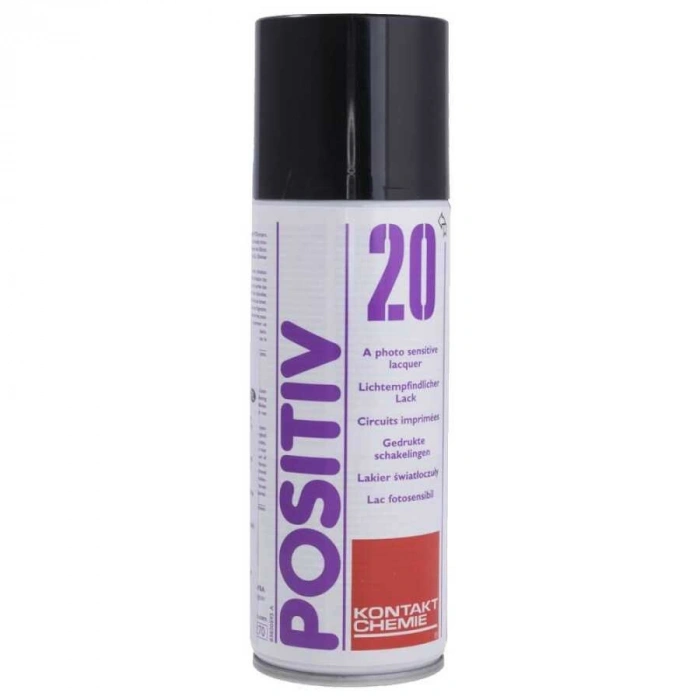 Positiv 20 - Baskı Devre Pozlama Spreyi 200ml