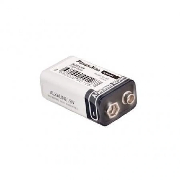 Power-Xtra 9V 560 mah Alkalin Pil
