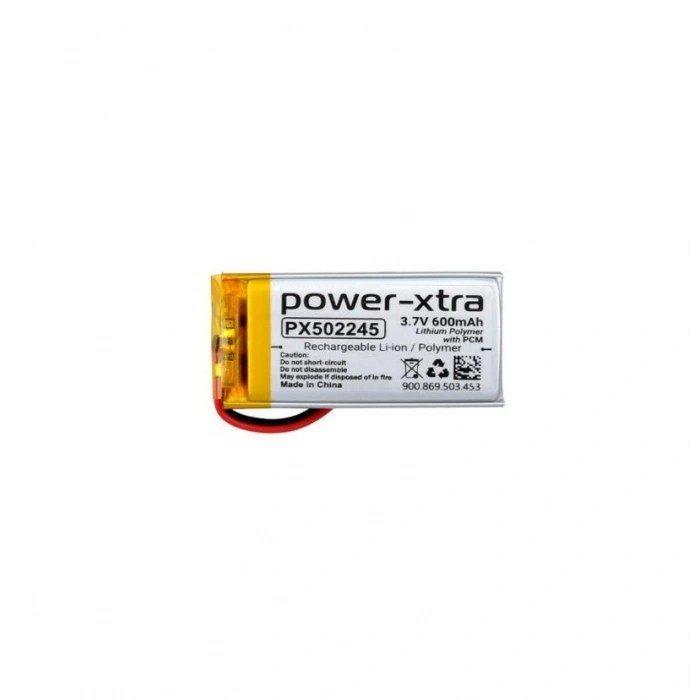Power-Xtra PX502245 3.7V 600 mAh Li-Po Pil