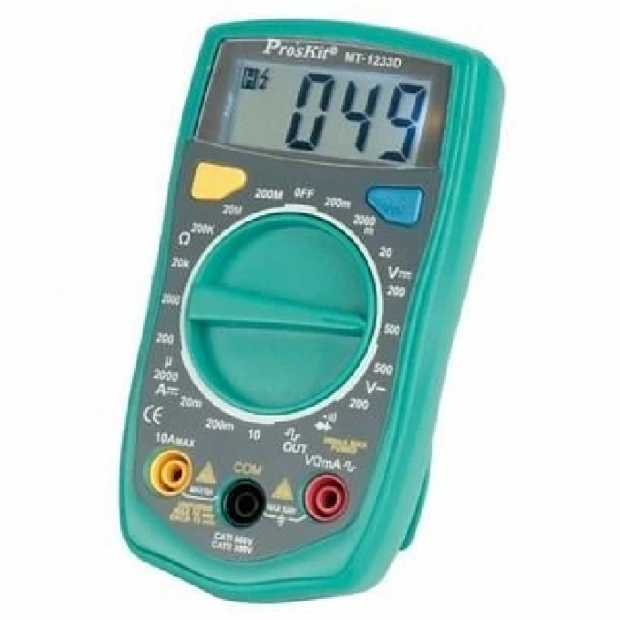 ProsKit Dijital Multimetre (MT-1233D)