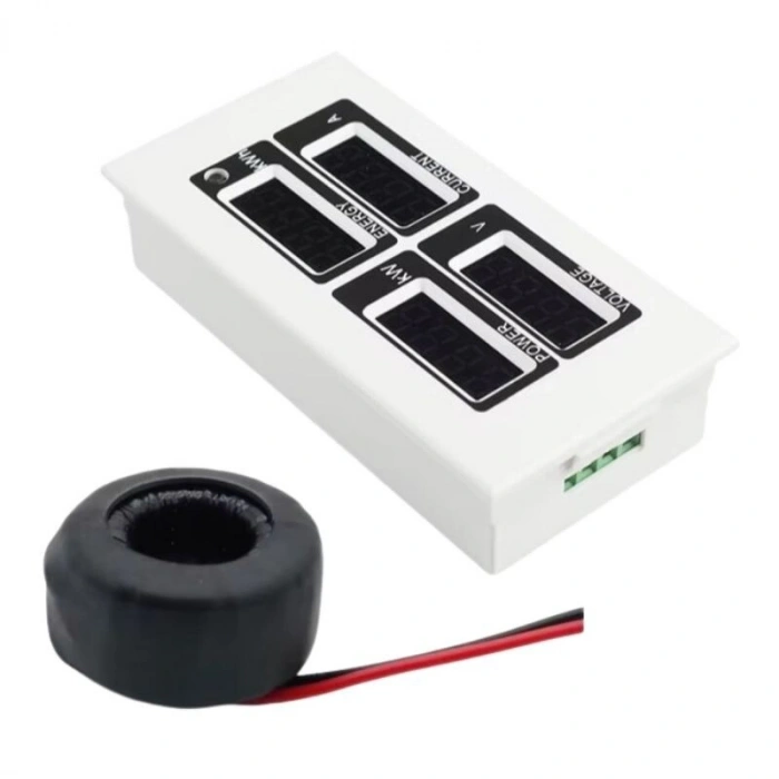 PZEM-004 32A AC Dijital Güç Monitörü + Bobin CT