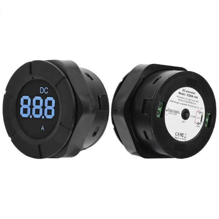 PZEM-019A DC 100A Dijital Ampermetre + 100A Şönt