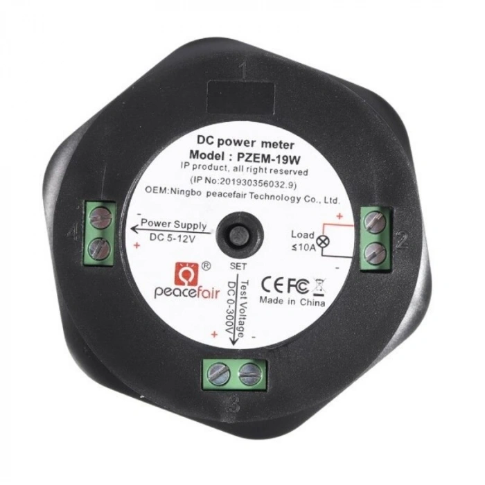PZEM-019A DC 10A Dijital Ampermetre