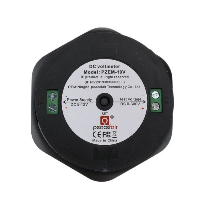PZEM-019V DC 0-300V Dijital Voltmetre