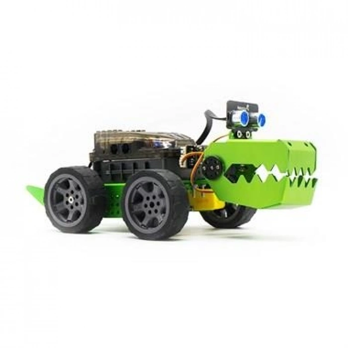Q-Dino Metal Block Dinazor Robot Kiti (Steam Eğitim Robotu)