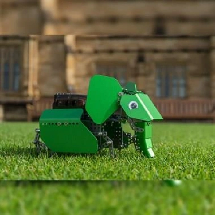 Q-Elephant Metal Block Robot Kiti (Steam Eğitim Robotu)