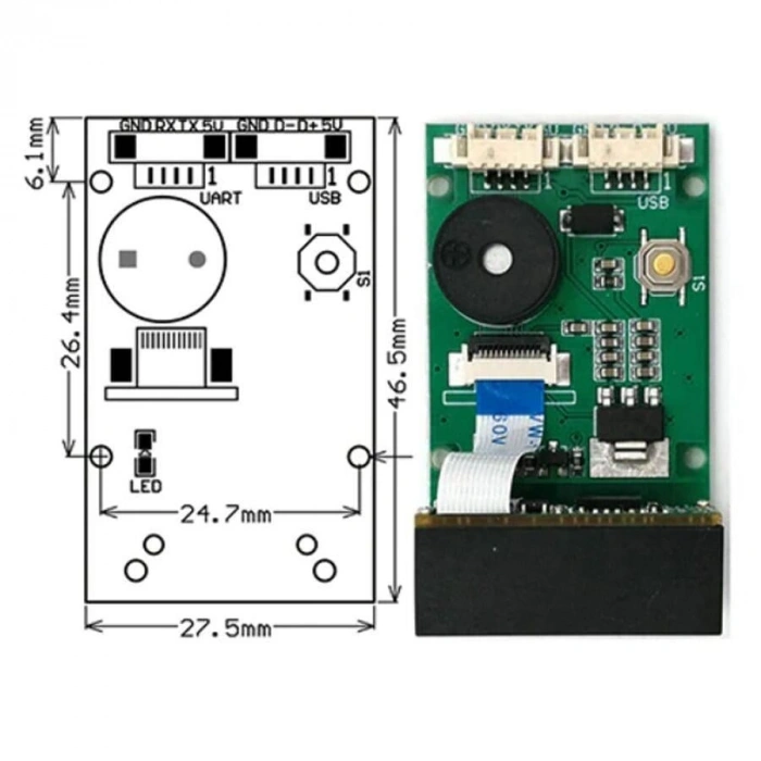 QR Barkod Tarayıcı GM67