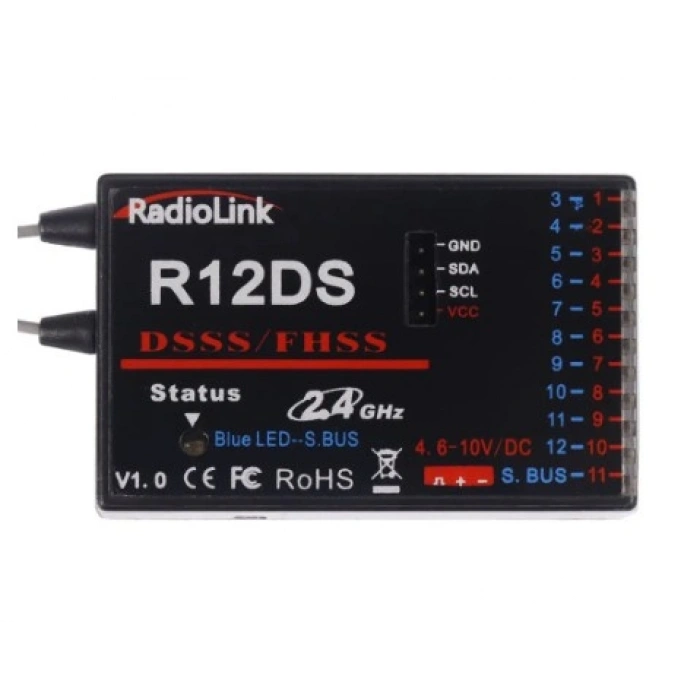 Radiolink R12DS RX FPV Kumanda Alıcısı