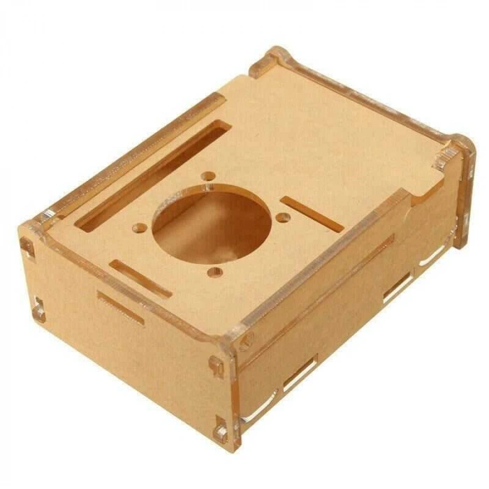 Raspberry Pi 3/2/B+ Şeffaf Muhafaza Kutusu