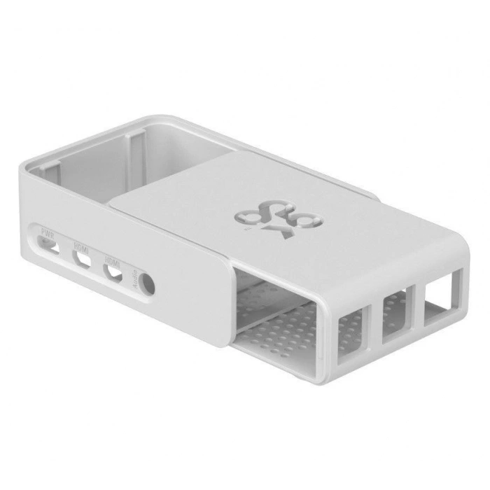 Raspberry Pi 4 Lisanslı Muhafaza Kutusu - Beyaz
