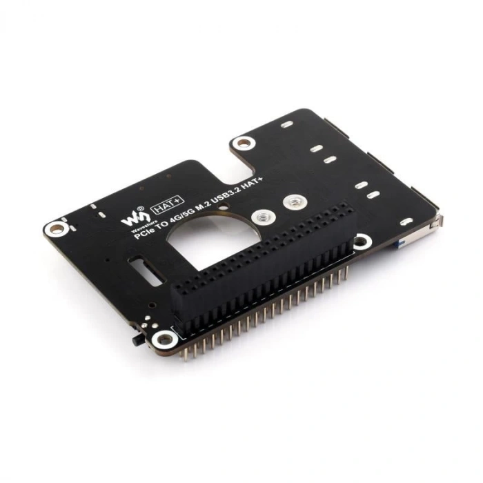 Raspberry Pi 5 için PCIe - M.2 4G/5G ve USB 3.2 HAT - Raspberry Pi 5 Uyumlu