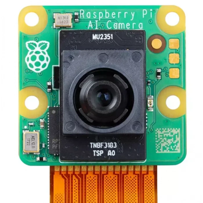 Raspberry Pi AI Kamera, 12MP, IMX500 Akıllı Görüş Kamerası