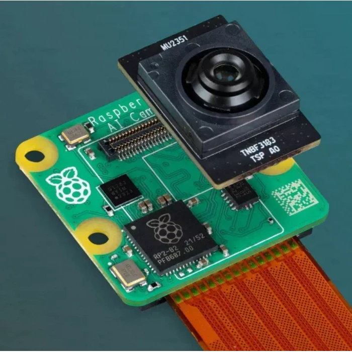 Raspberry Pi AI Kamera, 12MP, IMX500 Akıllı Görüş Kamerası
