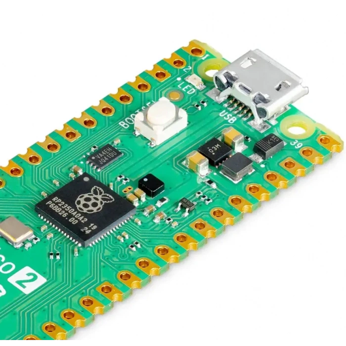 Raspberry Pi Pico 2 W Header Bağlantılı