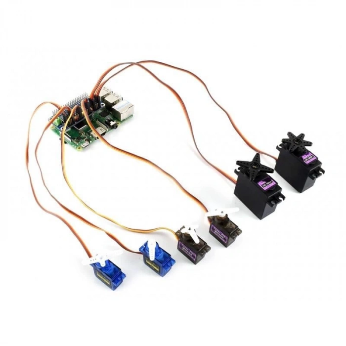 Raspberry Pi Servo Motor Sürücü Kartı 16 Kanal I2C
