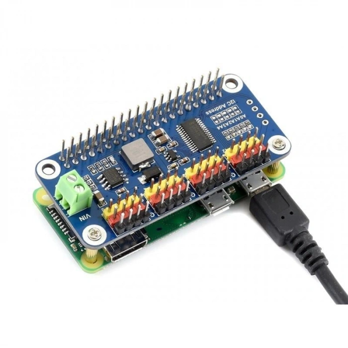 Raspberry Pi Servo Motor Sürücü Kartı 16 Kanal I2C