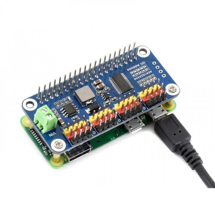 Raspberry Pi Servo Motor Sürücü Kartı 16 Kanal I2C